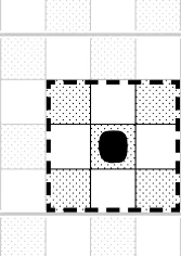 diagram: piece placement area